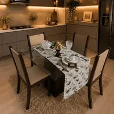 Trilho de Mesa 1,45m x 0,45cm Estampado