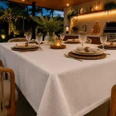 Toalha de Mesa Linho Flame 1,40m x 2,50m