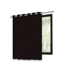 Cortina Para Vitro - Janela Banheiro Liso 0,90cm Largura x 0,80cm Altura