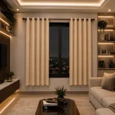 Cortina Oxford Idealle 2,80 x 1,70 Lisa Ideal Para Quartos e Salas