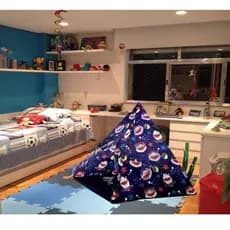 Barraca Tenda Infantil Oca Cabana Dobrável Toca Criança Dobrável Portátil TUBARÃO