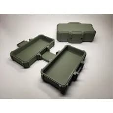 Caixa Organizadora Tática Multiuso para Pesca, Camping, EDC e Artigos Militares – Impressão 3D