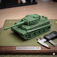 Enfeite tanque de guerra