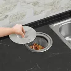 Lixeira de Embutir Aço Inox Tramontina Clean 5 Litros com Balde Removível Anti Odor Cozinha