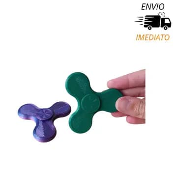 Fidget Spinner Giratório Antiestresse e Ansiedade Kit  com 2 Unidades