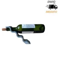 Suporte para Garrafa de Vinho por Gravidade