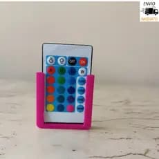 Suporte Porta Controle RGB Fita de LEd Suporte de Parede