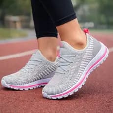 Tênis Feminino Olimp Academia Caminhada Corrida Treino Escola Trabalho Leve Macio Confortável