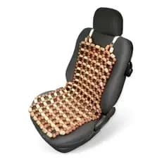 Encosto Assento Capa Massageador Bolinha Madeira Banco Carro