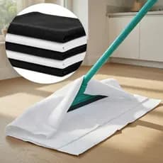 8 Panos de Chão Microfibra 80x70cm 320g Grandes Super Resistentes e Não Risca