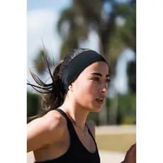 Faixa de Cabelo Headband Tiara Elástica Esportiva Proteção Solar UV50 Dry-fit
