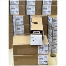 Fones de ouvido semi-intra-auriculares  15promax porta tipo C fones de ouvido de controle de linha de telefone móvel USB-C