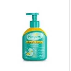 Sabonete Líquido Bebê Pampers Glicerina 200ml Cabeça aos Pés Hipoalergênico
