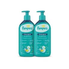 Shampoo Glicerina Pampers 400ml - Limpeza Suave e Hipoalergênico, Fragrância Suave