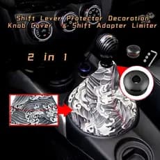 Japonês Estilo Capa De Pano De Engrenagem De Carro Manual Automático JDM Universal Auto Stick Alavanca Protetora De Câmbio Acessórios Interiores Automóveis