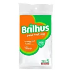 5 Panos Multiuso Almofada Branco Brilhus Bettanin