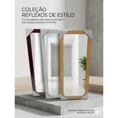 Espelho Decorativo 65x25 cm de corpo inteiro Parede Envio Rápido