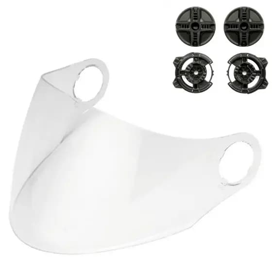 TSF | Viseira cristal FW3 X Open (Aberto) + Reparo lateral
