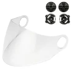 TSF | Viseira cristal FW3 X Open (Aberto) + Reparo lateral
