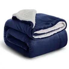 Coberdrom Casal Queen Sherpa Edredrom Pele de Carneiro 2,40m x 2,20m