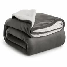Coberdrom Sherpa Casal Queen Edredom e Cobertor Grosso Inverno 2,40x2,20m