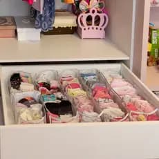 Kit 12 Colmeias Organizadora De Roupa Guarda Roupas Transparente Tamanho P