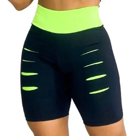 Short Leg legging  Academia Treino Corrida Beach Tenis Crossfitt Ciclista