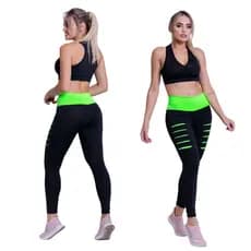 Calça Leg legging Treino Fitness Cós Alto