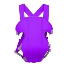 Canguru Bebê Mucca Classic Ergonômico de Passeio 3 Posições Lilás