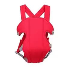 Canguru Ergonômico de Passeio Bebê 3 Posições Mucca Classic Vermelho