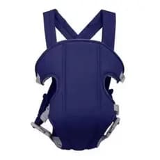 Canguru Bebê Ergonômico de Passeio Mucca Classic Azul Marinho 3 Posições