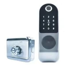 Fechadura Digital de Sobrepor 4 em 1 Proeletronic PROFD-2000 Biometria Senha Tag Chave