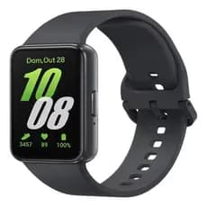 Relógio Inteligente Smartwatch Samsung Galaxy Fit3 Original Grafite Tela AMOLED 1.6" Bateria 13 dias