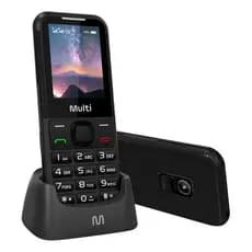 Celular Idoso Multilaser Vita 4G | Base Carregadora | Botão SOS | Teclas Grandes