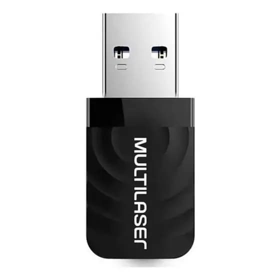 Adaptador Wi-Fi Wireless Sem Fio USB Dual Band 2.4 / 5ghz 1300 Mbps Wireless 5g (Wi-Fi 820.11AC)