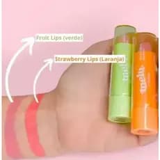 Kit Balm Mágico Melu Ruby Rose Kit Balm Magico Melu