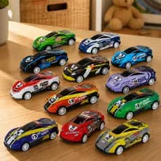 Kit 12 Carros De Metal Miniatura Colorido Para Criança Kit Carrinho Infantil Brinquedo Para Menino
