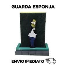 Suporte Para Bucha De Cozinha Divertido, Decoração