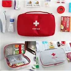 Necessaire De Viagem Portátil Para Primeiros Socorros Armazenamento Remédios