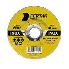 Disco Desbaste Inox 4.1/2(pol.)x1/4(pol.)x7/8(pol.)