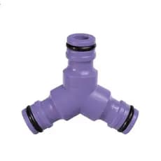 Conector Triplo Para Engate Rápido 1/2