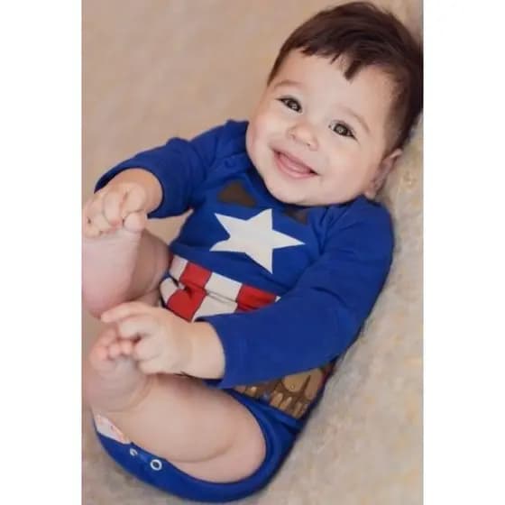 Body Personagens Temático para Bebê - Tamanhos P, M, G - Produtos licenciados