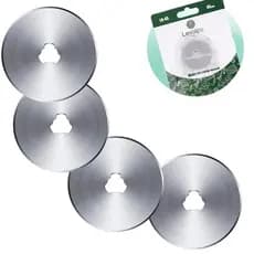 04 Discos Refil Lâmina Do Cortador Circular Patchwork 45mm