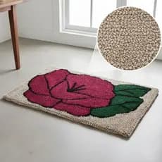 Tapete Frufru Multiuso Decoração Artesanal Moderno Casa Quarto Sala Tapetes Cozinha Banheiro Porta Muito Lindo