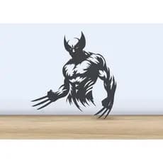 Quadro Wolverine Decorativo Geek – Arte Vazada
