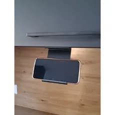 Suporte de Celular Ajustável para Mesa e Armário | Porta Celular Cozinha | Assistir Vídeos Sem Mãos