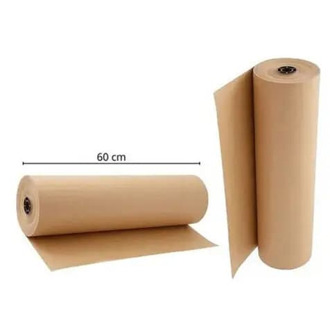 Papel Kraft Monolucido Bobina 60cm x 50 Metros P/embalagem Envelopamento