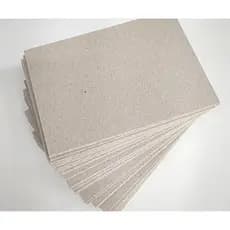 Papelão cinza    60 x 60cm c/ Espessura 1.9mm