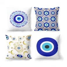4 Capas de Almofadas Decorativas Astral Mistico