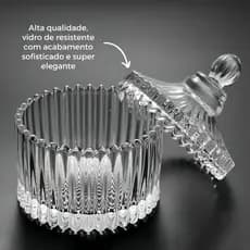 Kit 20 Mini Bomboniere Potiche De Vidro 9cm embrancinhas para Casamento Batizado velas Aromatizadas